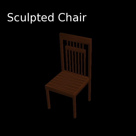  Sculpted Chair 