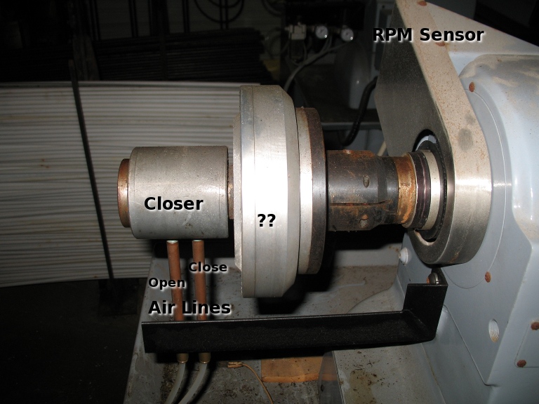 Pneumatic Collet Closer 